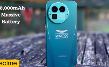 Realme का नया दमदार 5G स्मार्टफोन: 10,001mAh की विशाल बैटरी के साथ जल्द आने वाला है!