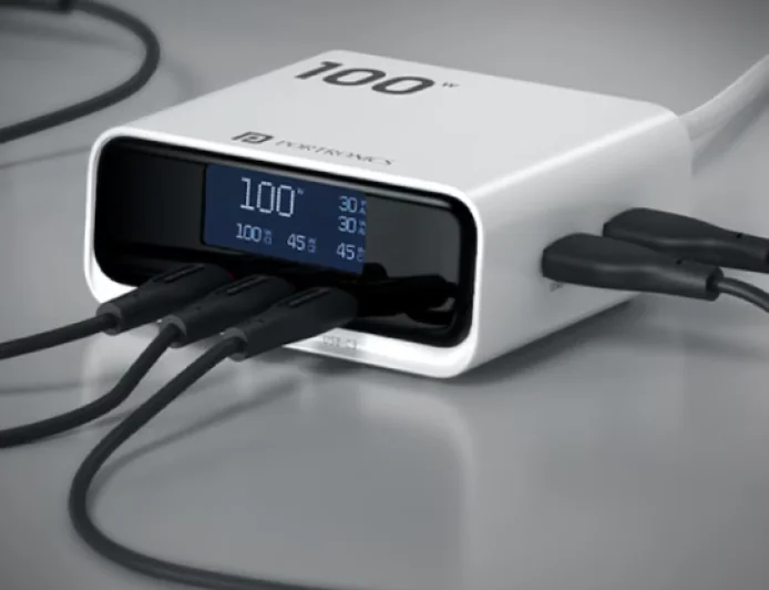 Portronics Adapto 100D लॉन्च: 100W GaN डेस्कटॉप चार्जर 5 पोर्ट्स, LCD डिस्प्ले | कीमत ₹3999, फीचर्स