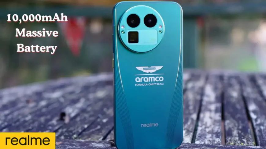 Realme का नया दमदार 5G स्मार्टफोन: 10,001mAh की विशाल बैटरी के साथ जल्द आने वाला है!