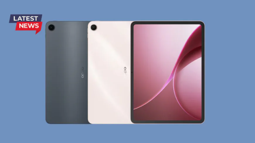 Oppo Pad 5 लॉन्च भारत में 2026 | कीमत ₹26,999, 12.1 इंच 2.8K डिस्प्ले, 10050mAh बैटरी, स्पेसिफिकेशन्स